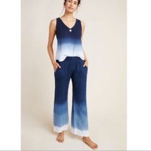 Sol Angeles from Anthropologie Dip Dye Tank & Pants Set